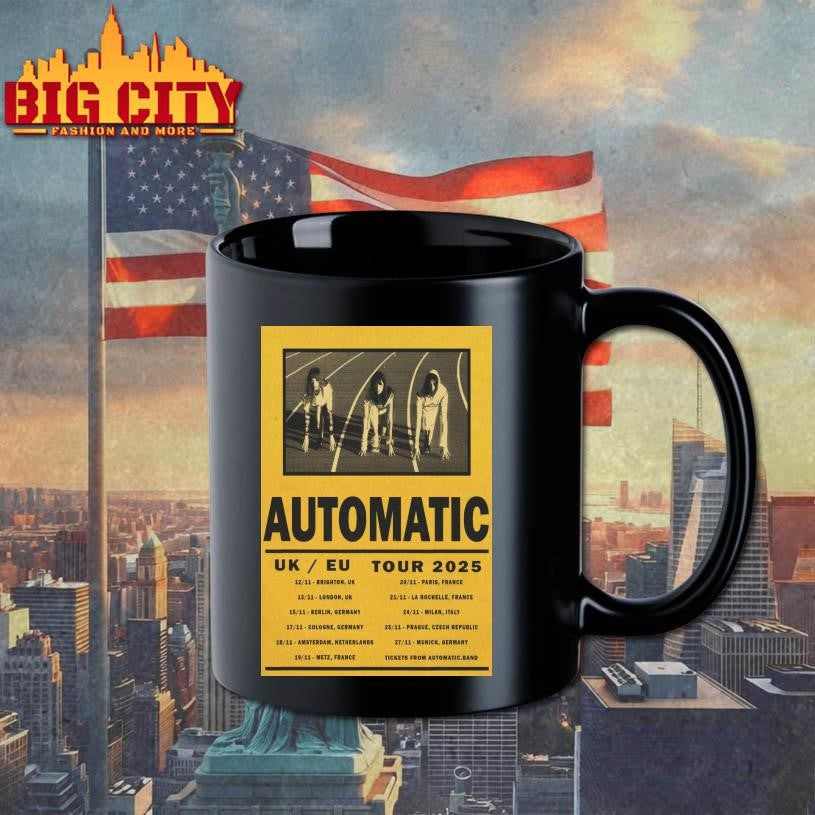 Automatic UK Europe Tour 2025 Poster Shirt