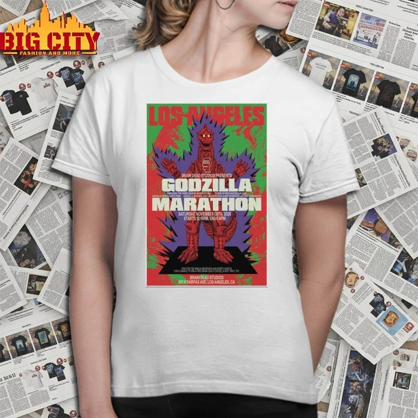 Awesome Brain Dead Godzilla Day November 8 2025 Los Angeles, CA Poster Shirts