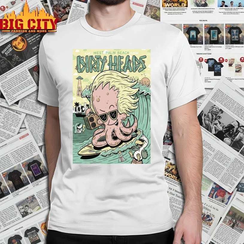 Awesome Dirty Heads October 24 2025 In West Palm Beach FL Tour Poster shirts