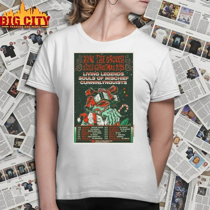 Awesome How The Grouch Stole Xmas Show 2025 Poster Shirts