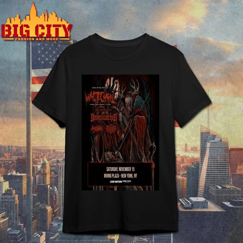Awesome Whitechapel Nov 15 2025 The Irving Plaza Powered By Verizon 5G in New York, NY Tour Poster shirt