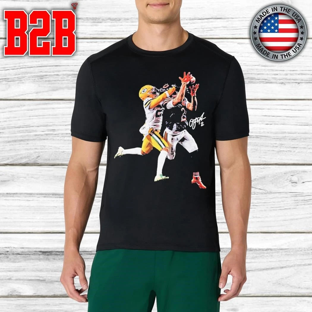Ayo Dosunmu DJ Moore Game Winning TD Signature Shirt