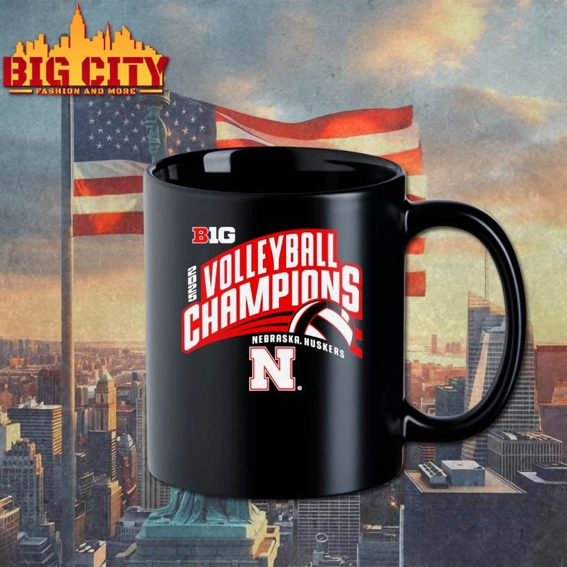 B1G Nebraska Huskers Volleyball Champions 2025 shirt