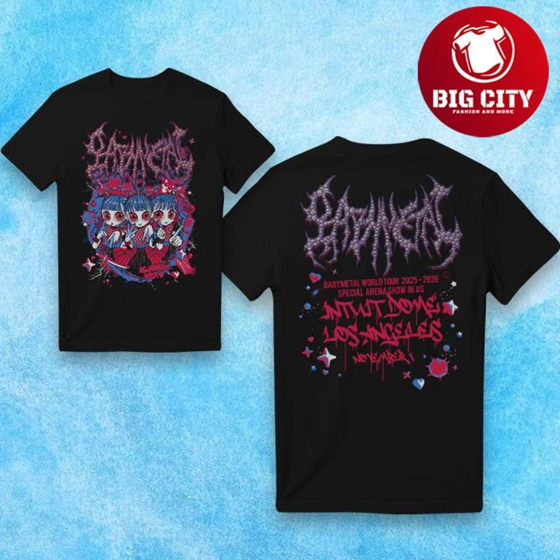BABYMETAL KxAxWxAxIxI New Two Sided Shirt