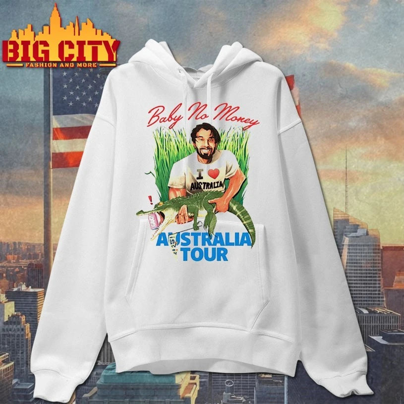 BBNO$ Baby No Money Australia 2025 Tour shirt