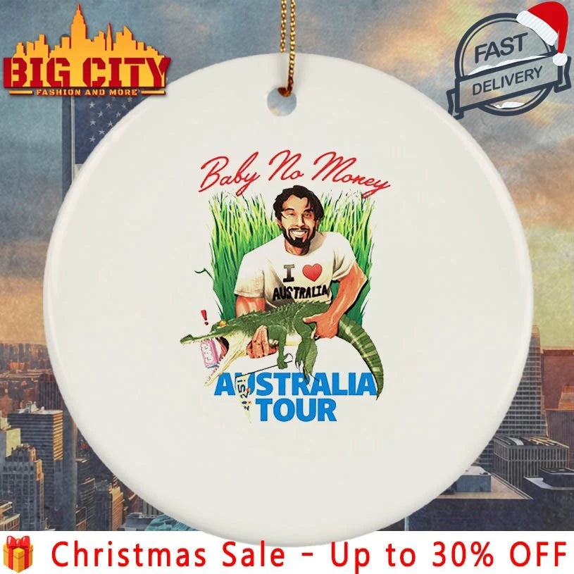 BBNO$ Baby No Money Australia 2025 Tour shirt