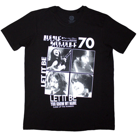 The Beatles T-Shirt: 1970 (Black)
