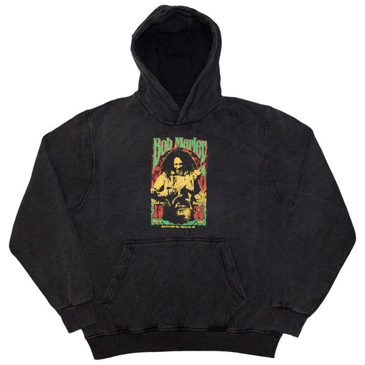 Bob Marley Pullover Hoodie: 1978 (Wash Collection)