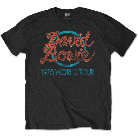 David Bowie T-Shirt: 1978 World Tour