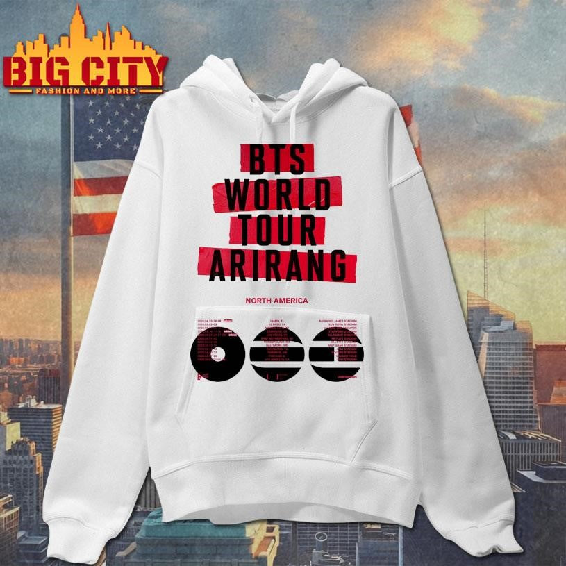 BTS arirang World Tour 2026 Shirt