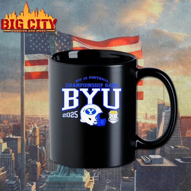 BYU Cougars 2025 Big 12 Championship Game Bound shirt