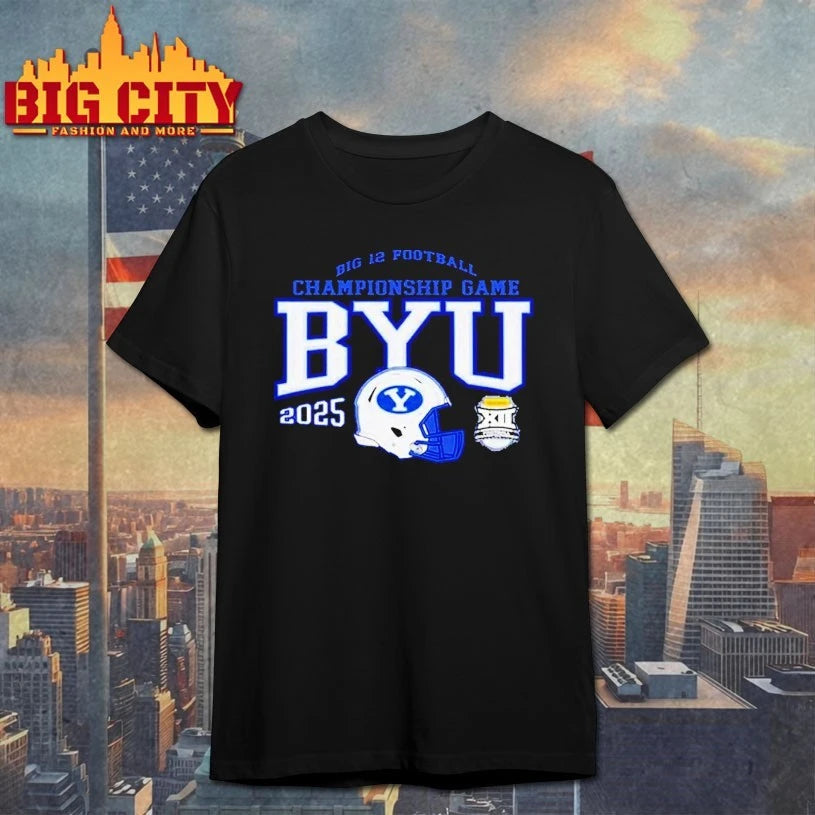 BYU Cougars 2025 Big 12 Championship Game Bound shirt