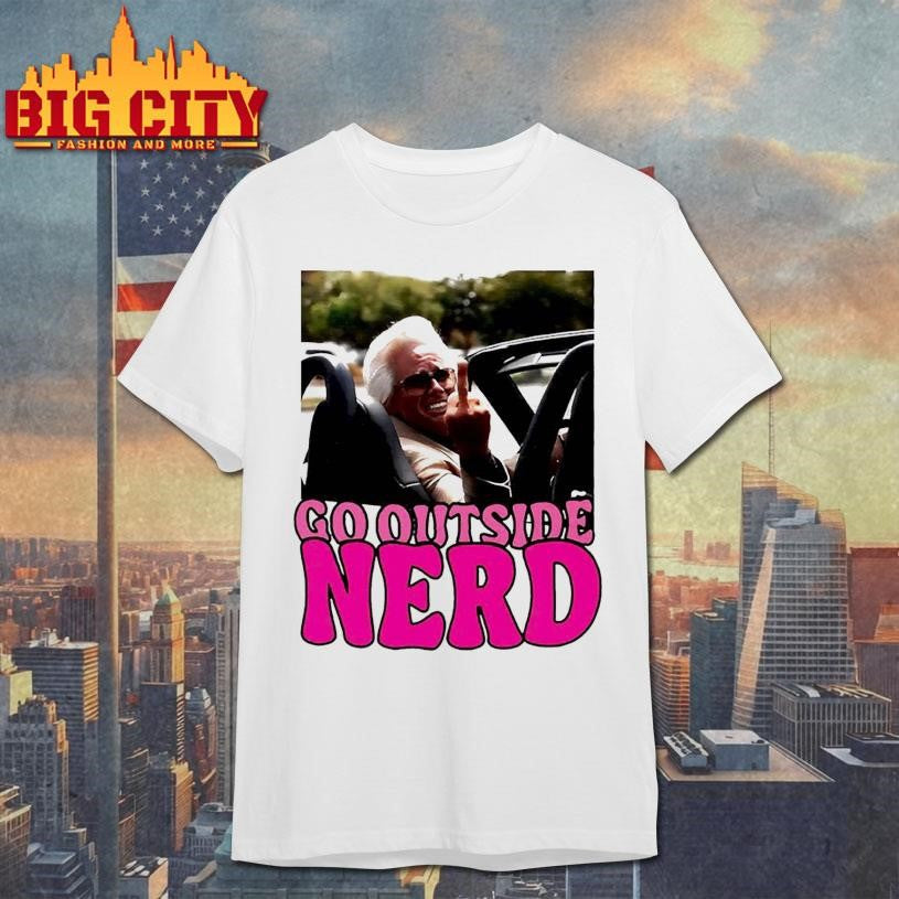 Baby Billy Go Outside Nerd meme shirt