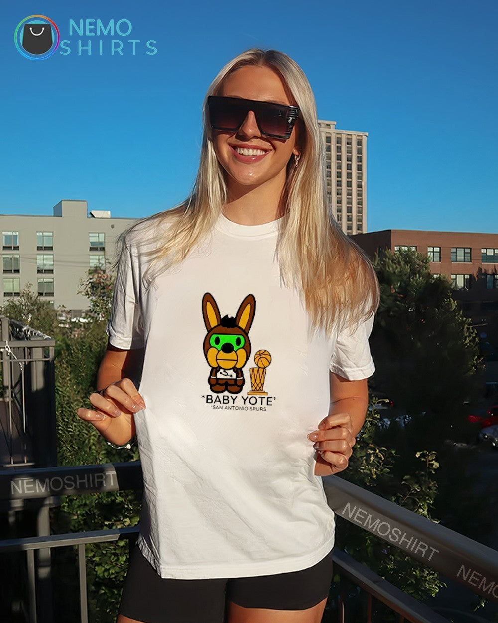Baby Yote San Antonio Spurs NBA Playoffs cup shirt