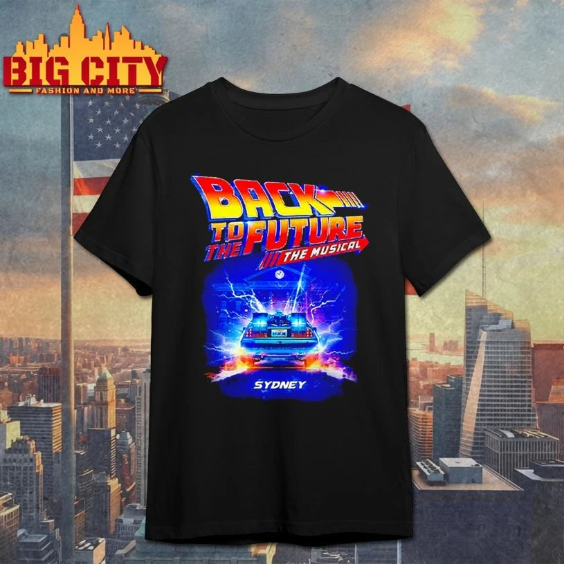 Back to the Future the Musical Sydney 2025 Shirts