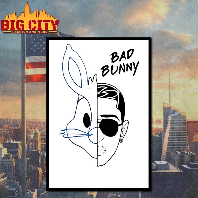 Bad Bunny Goose shirts