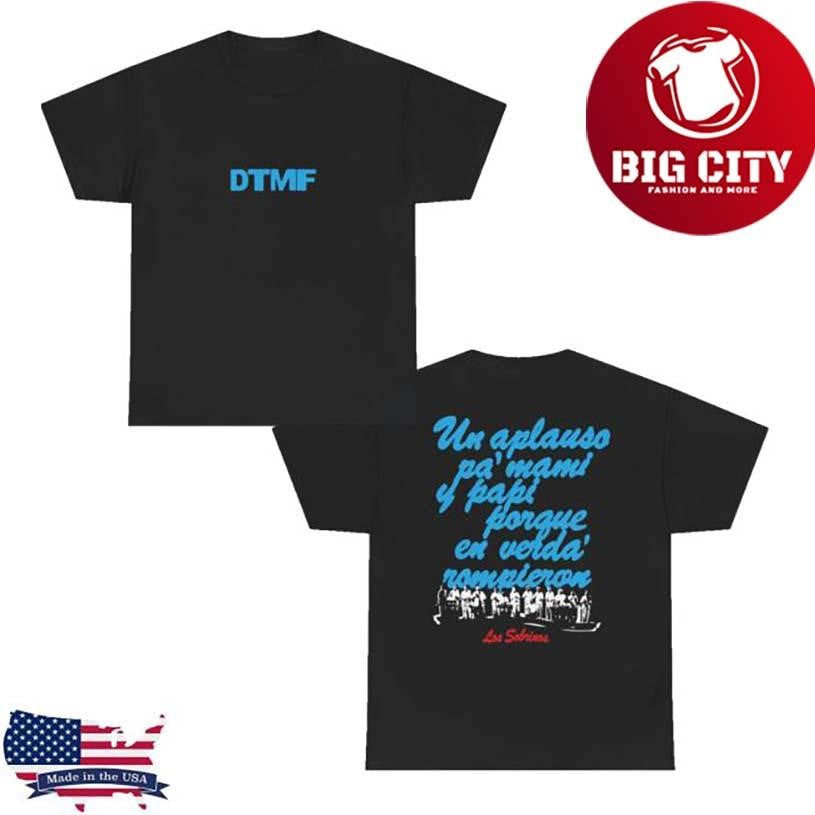Bad Bunny World Tour Los Sobrinos Two Sided Shirt