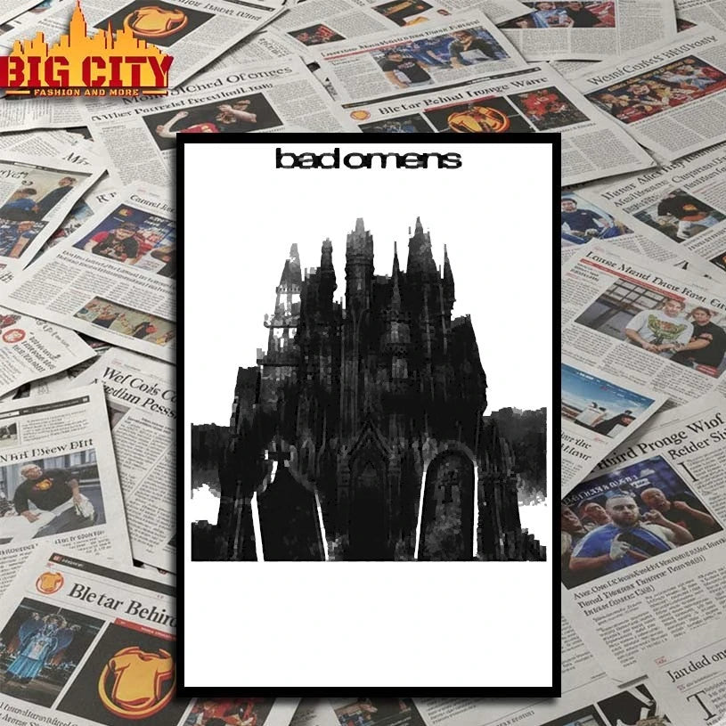 Bad Omens Blurred Castle shirt