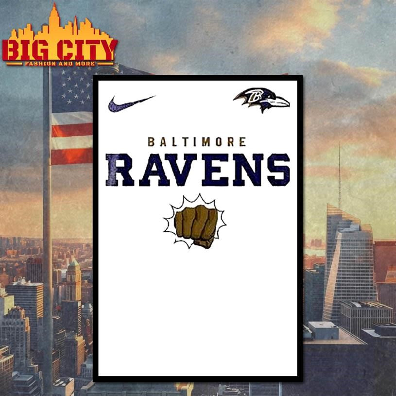 Baltimore Ravens X One Punch Man Go Ravens Shirt
