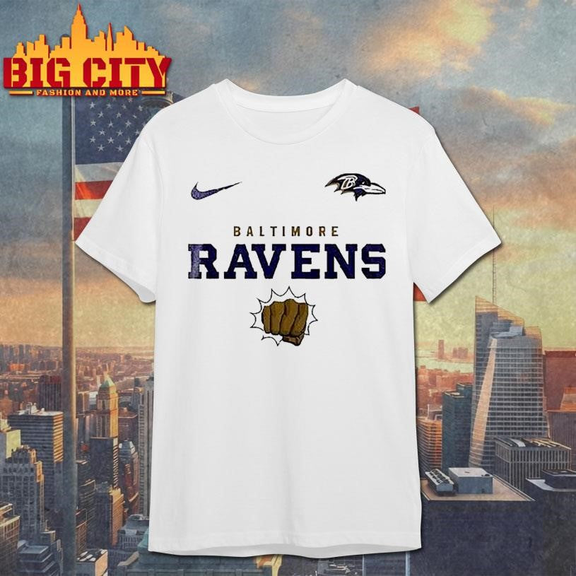 Baltimore Ravens X One Punch Man Go Ravens Shirt
