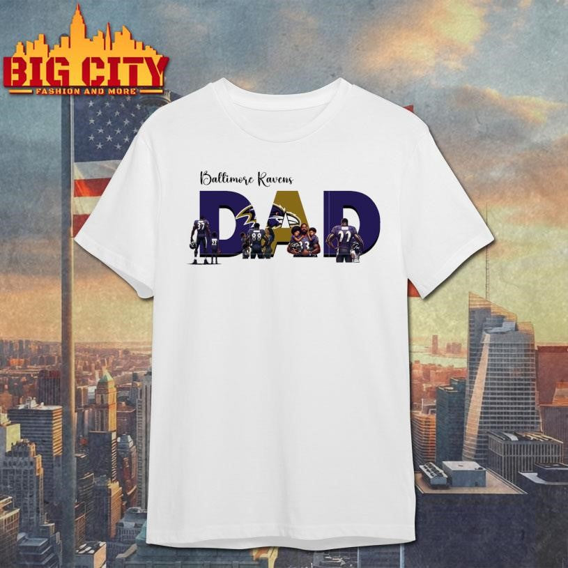 Baltimore Ravens dad shirt