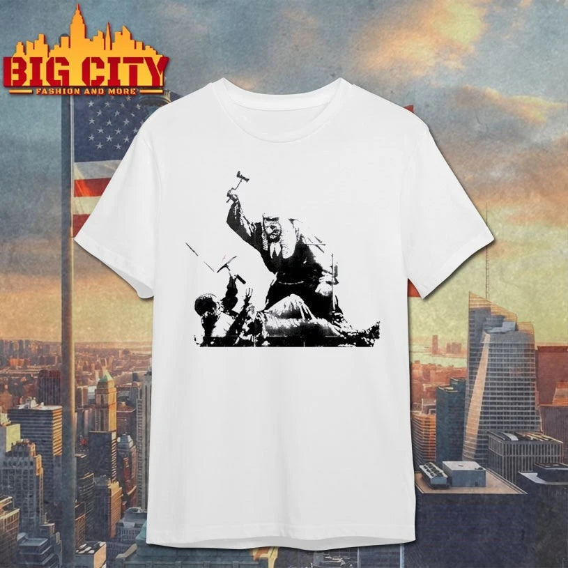Banksy ‘Royal Courts of Justice’ mural shirt
