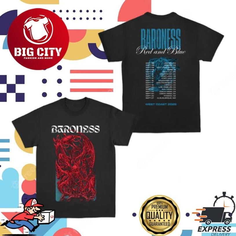 Baroness Magnolia West Coast Two Sided Shirt