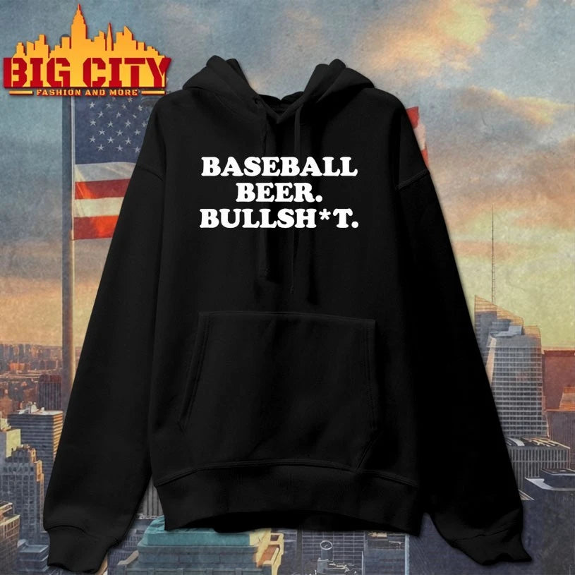 Baseball Beer Bullsh-t Shirt