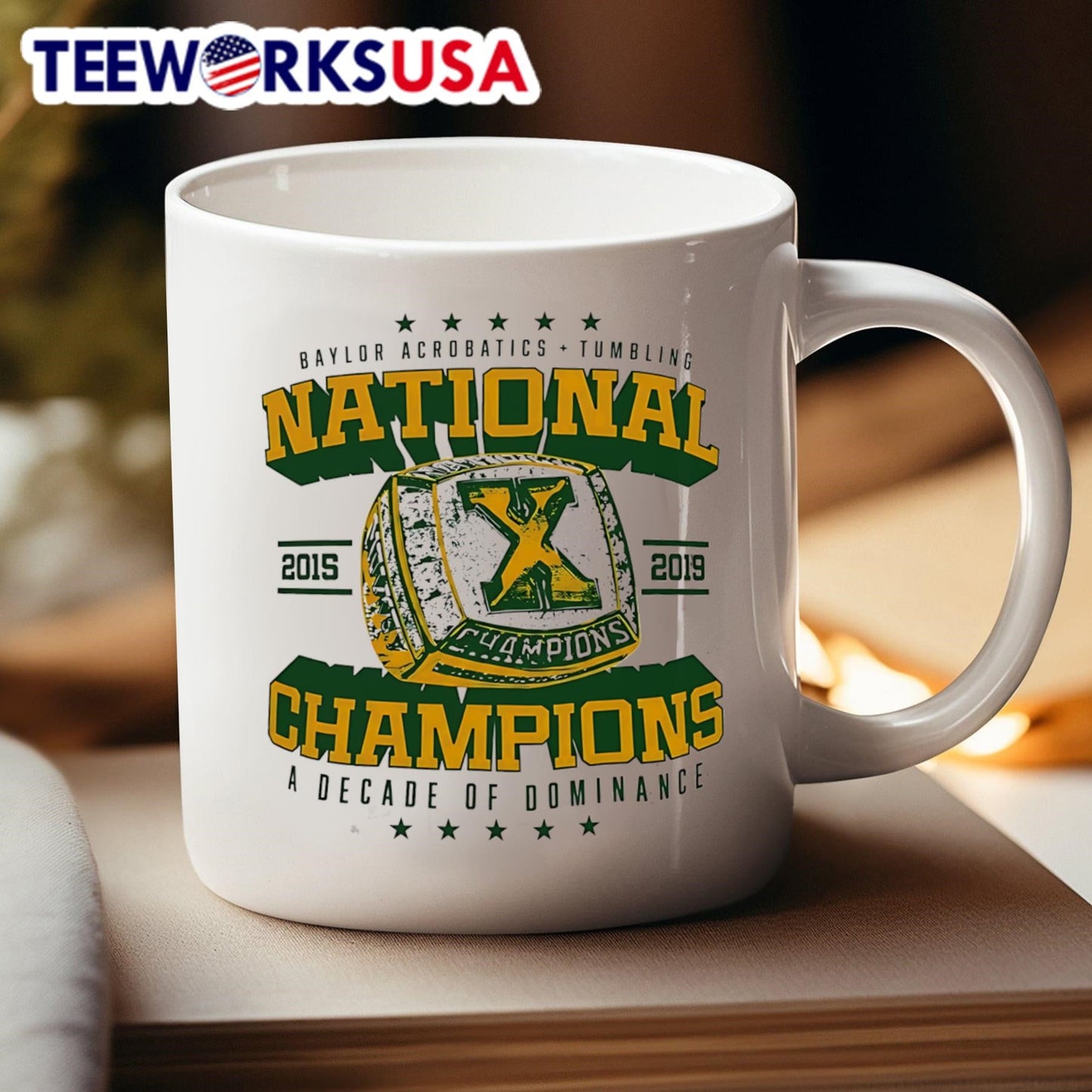 Baylor Acrobatics Tumbling National Champions A Decade Of Dominance Shirt