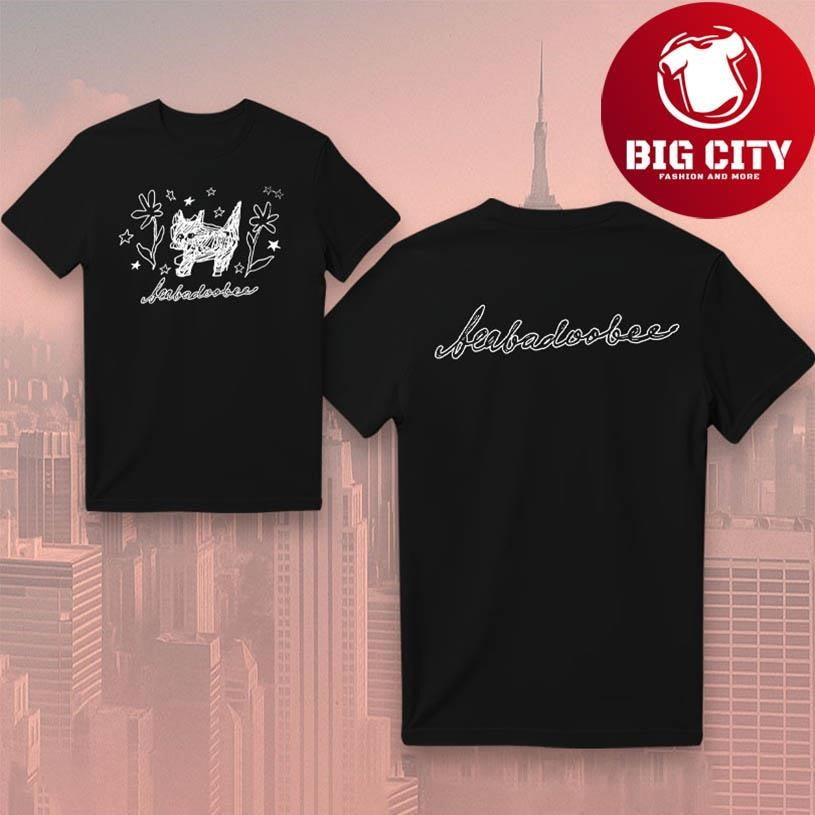 Beabadoobee Scribble Cat 2025 two Sided Shirt