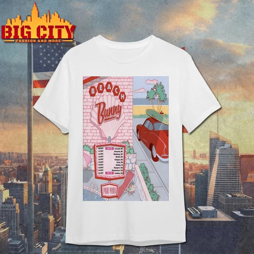 Beach Bunny UK-EU Tour 2025 Poster Shirt