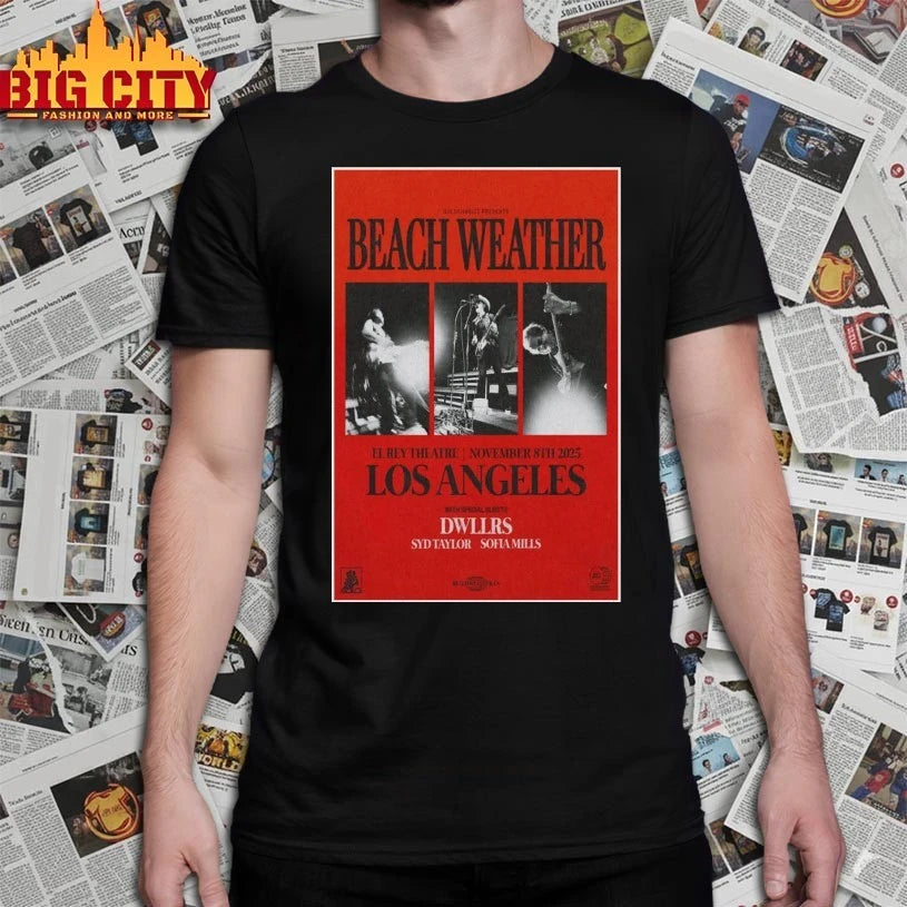 Beach Weather El Rey Theatre Los Angeles Poster shirt