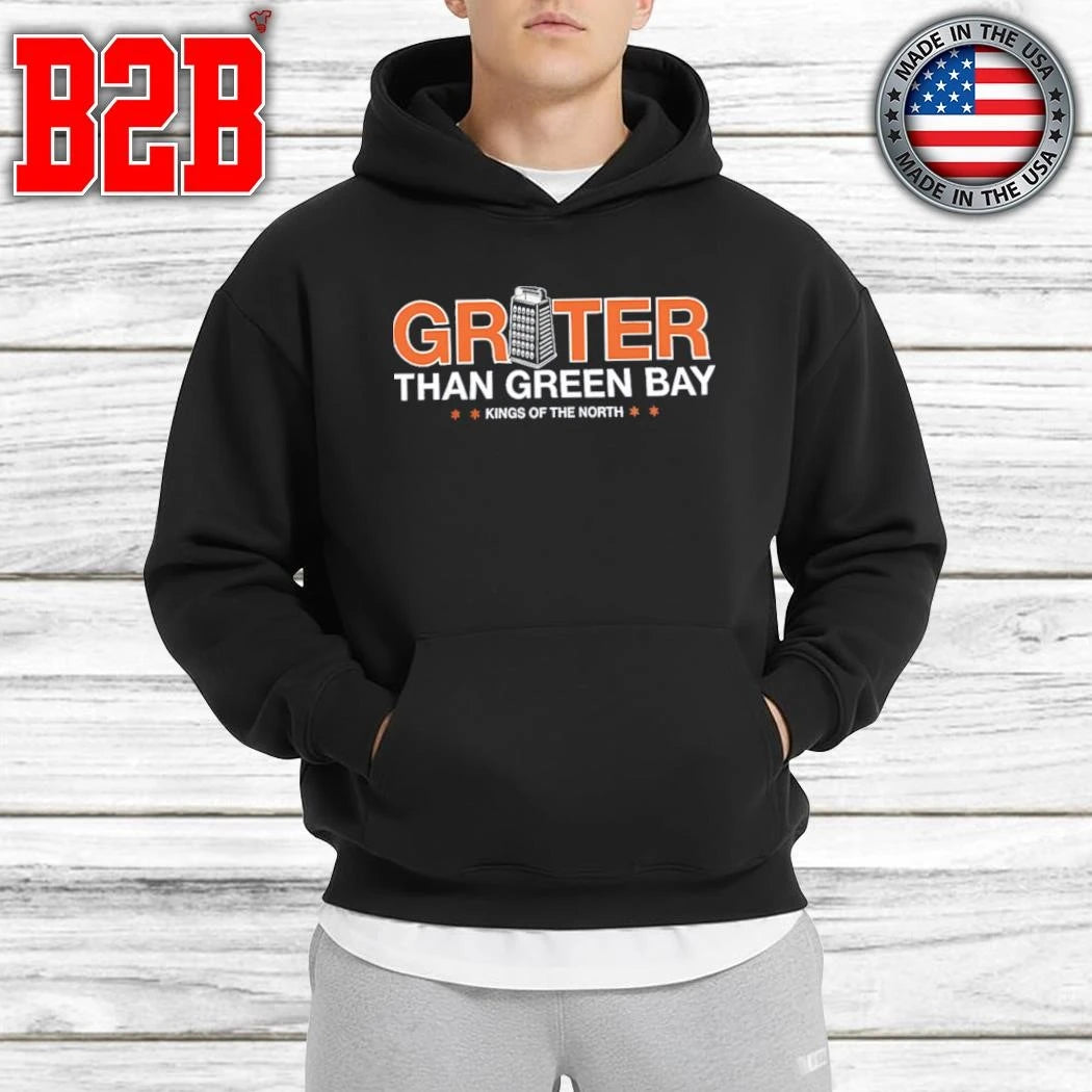 Bears Grater Than Green Bay Kings Of The North Shirt