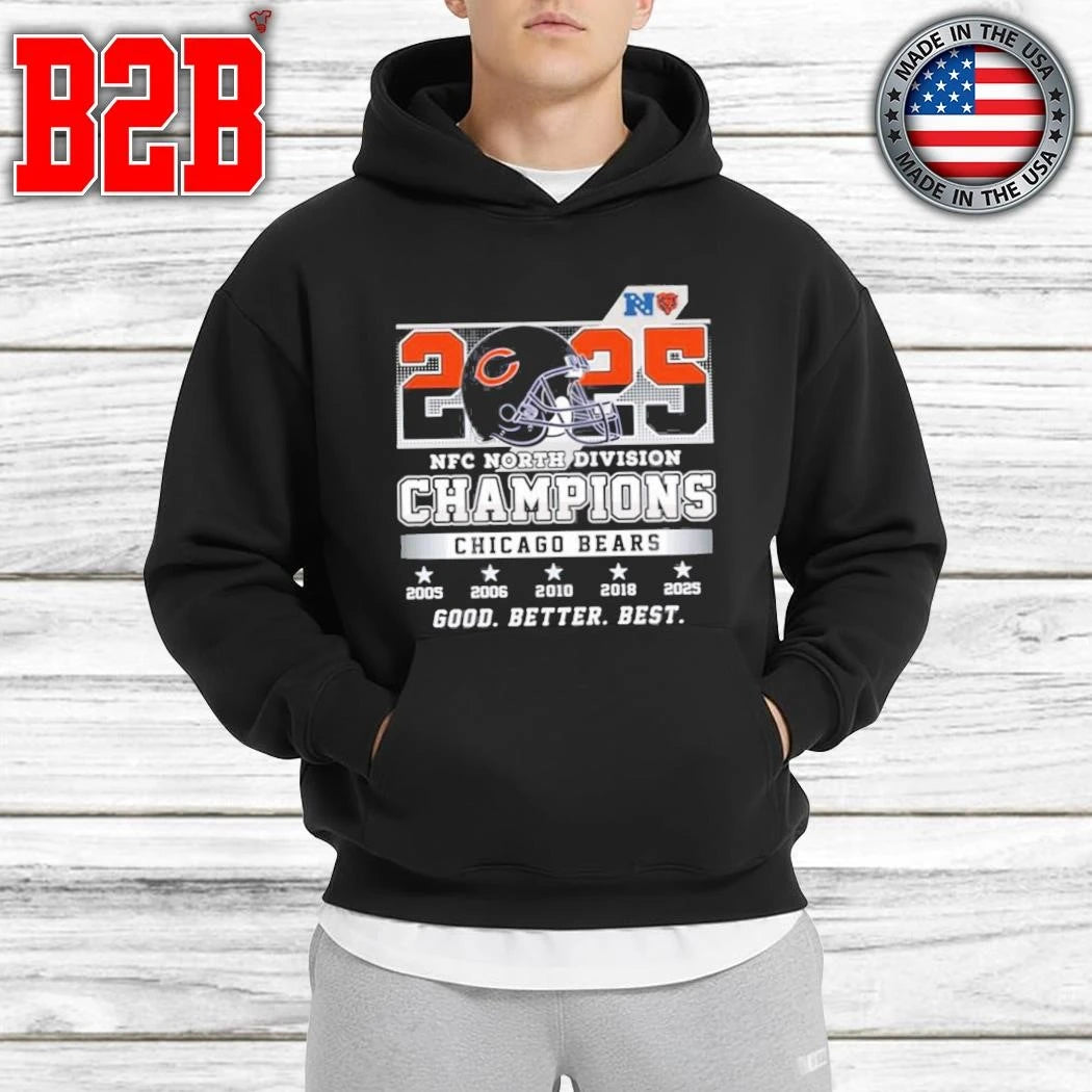 Bears NFC North Division Champions 2025 Shirt