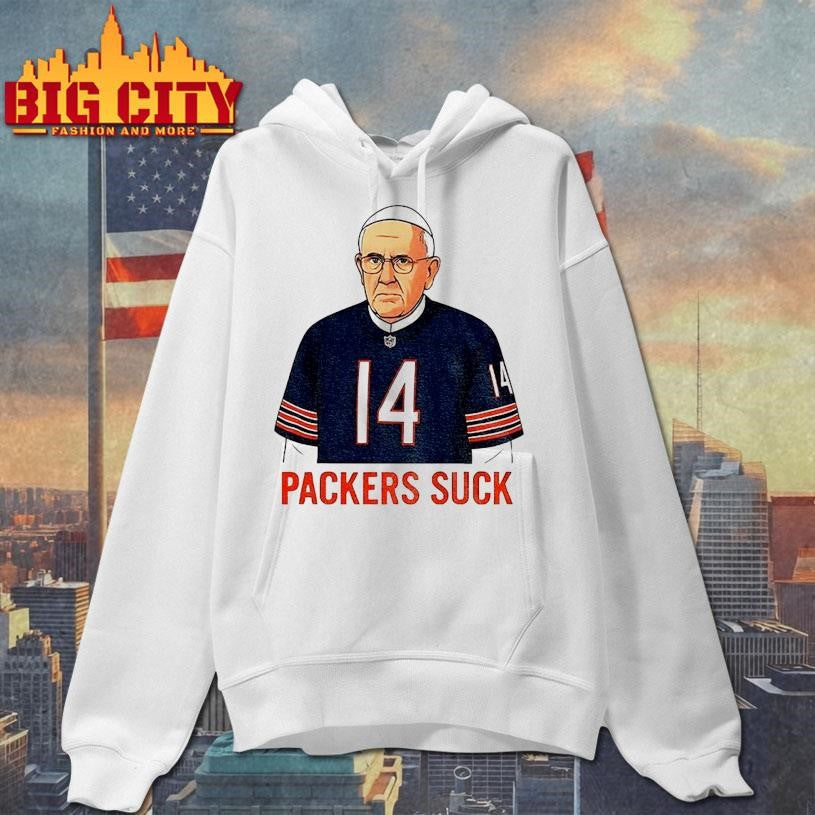 Bears Pope Packers Suck shirt