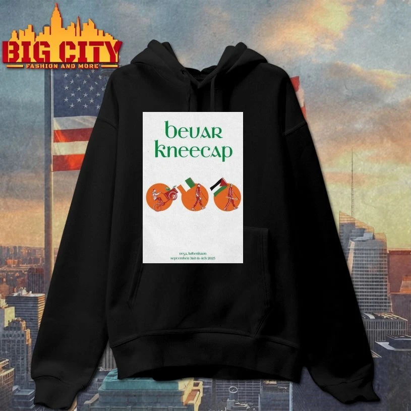 Beaur Kneecap Sept 3 And 4 2025 Uesa Kobenhaun Poster Shirt