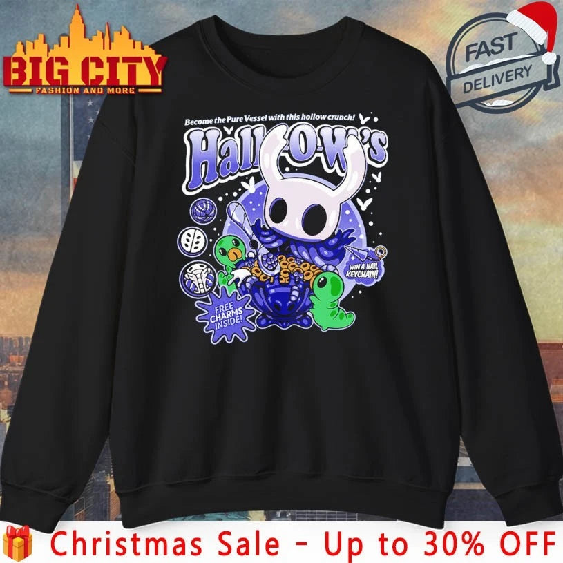 Become the pure vessel with this hollow crunch Halloween Crunch Cereal shirt