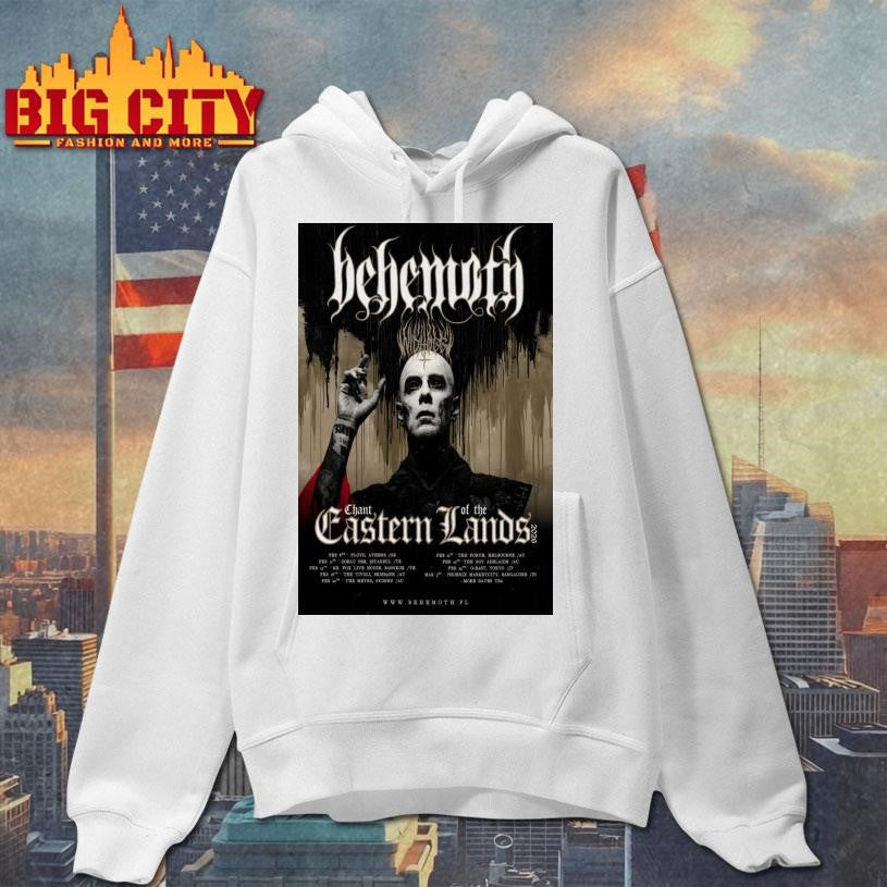 Behemoth Tour Feb 2026 Poster Shirt
