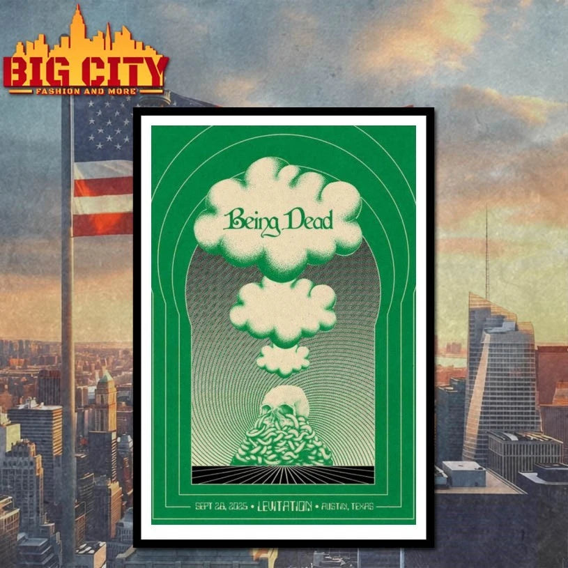 Being Dead Sept 28 2025 Levitation Poster shirt