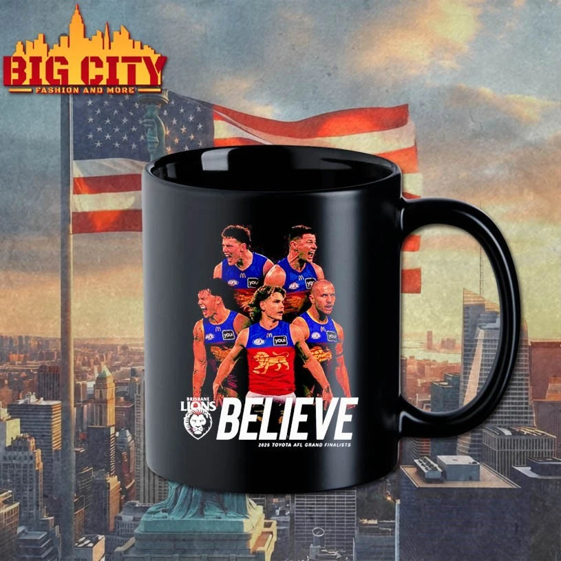 Believe Brisbane Lions Afl Grand Finalist 2025 shirts