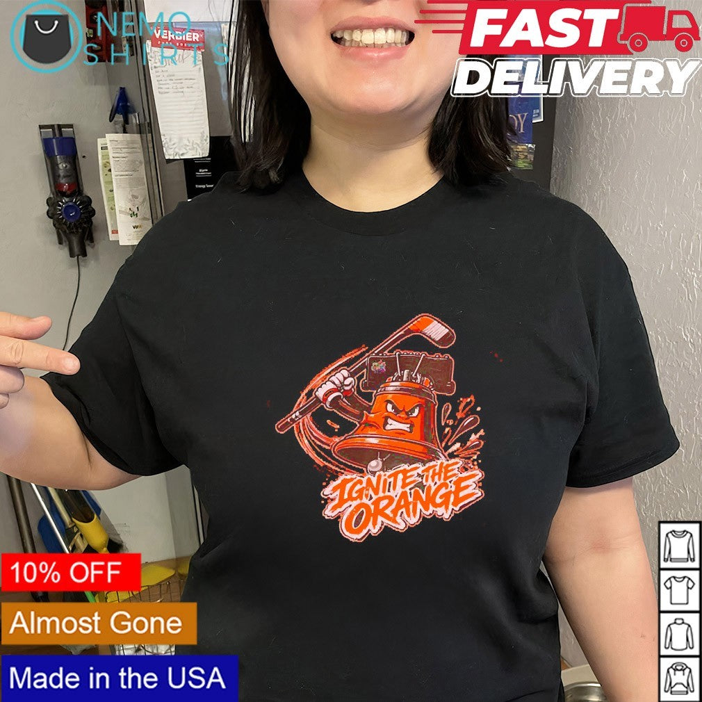 Bell Philadelphia Flyers Ignite the Orange shirt