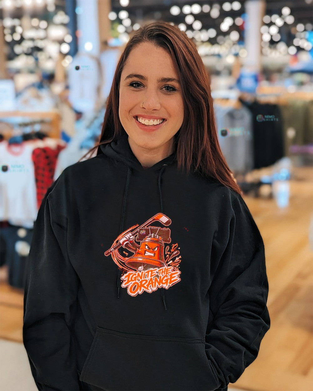 Bell Philadelphia Flyers Ignite the Orange shirt