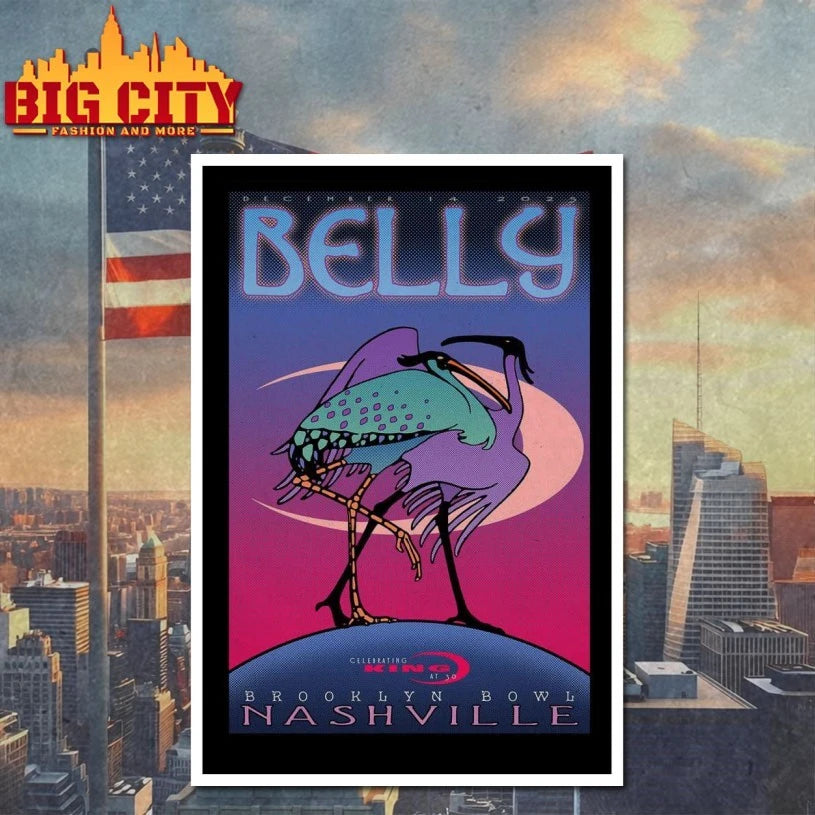 Belly Tour Nashville TN On Dec 14 2025 Poster shirt