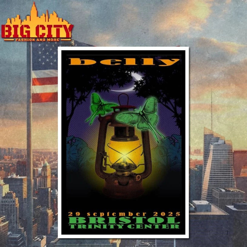 Belly at Trinity Centre in Bristol, UK on Sept 29 2025 Poster shirts
