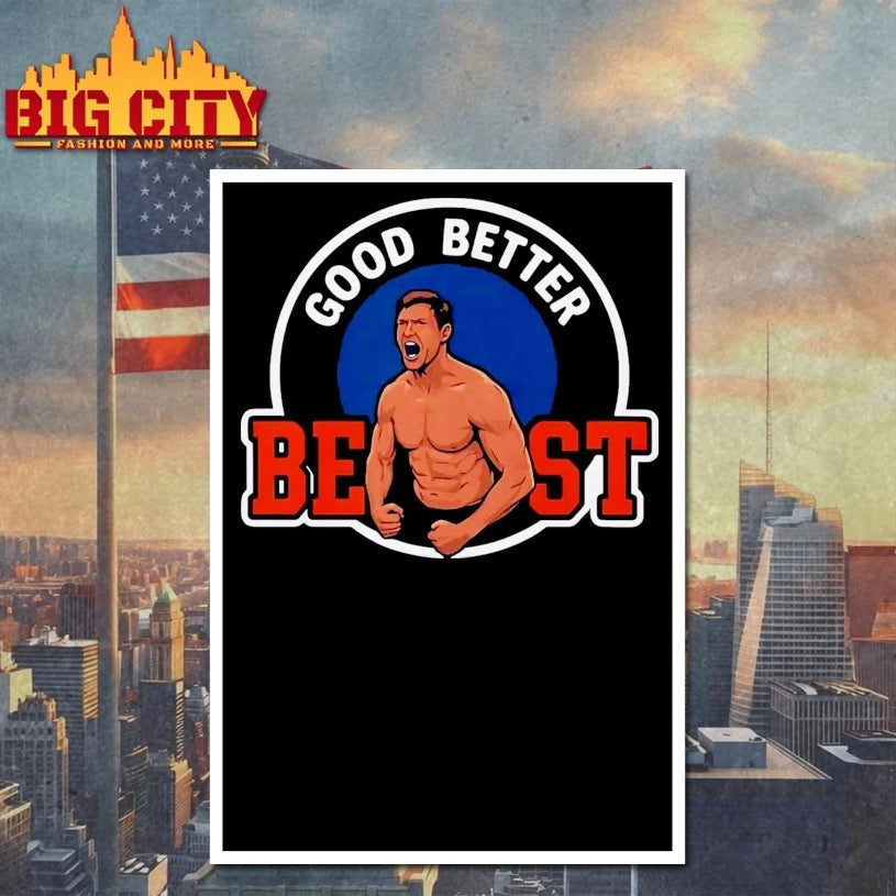 Ben Johnson Good Better Best Bears logo shirt