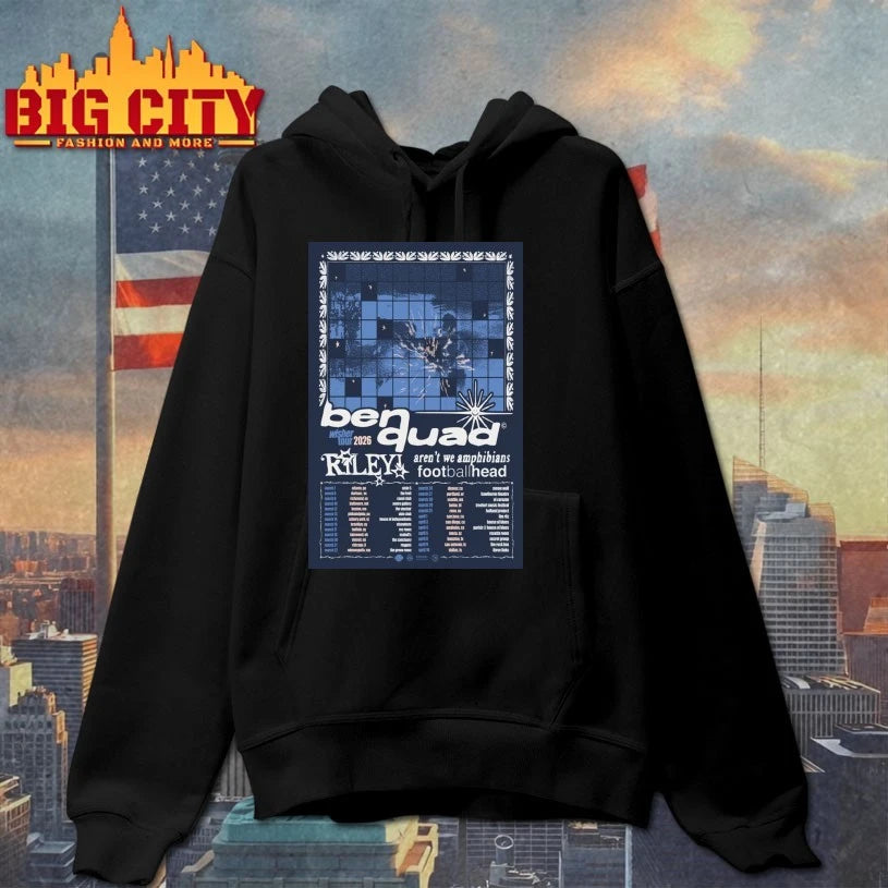 Ben Quad Its Time Tour 2026 US Headline Poster shirt