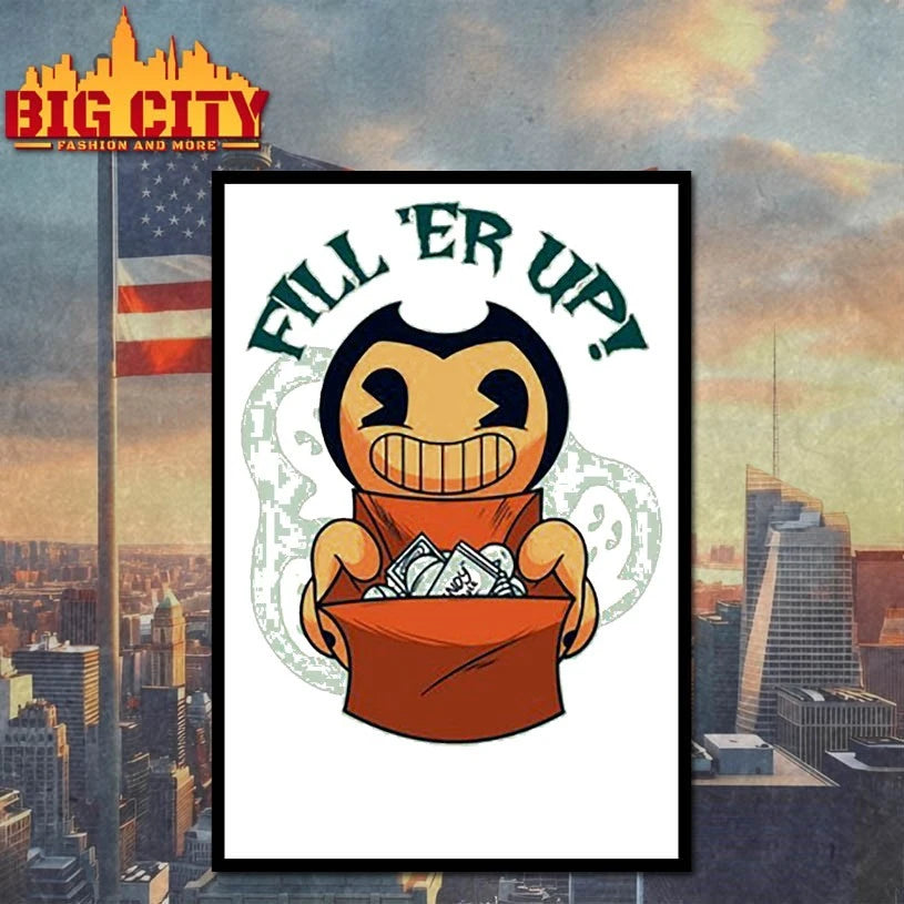 Bendy Fill Er Up Halloween shirt