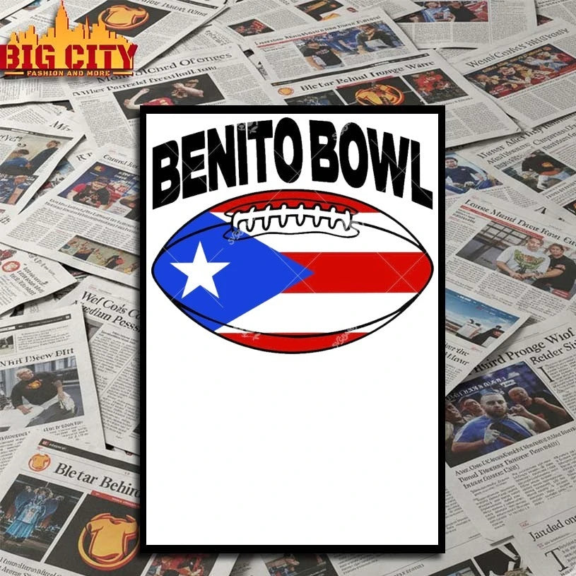 Benito Bowl 2026 Bad Bunny logo shirt