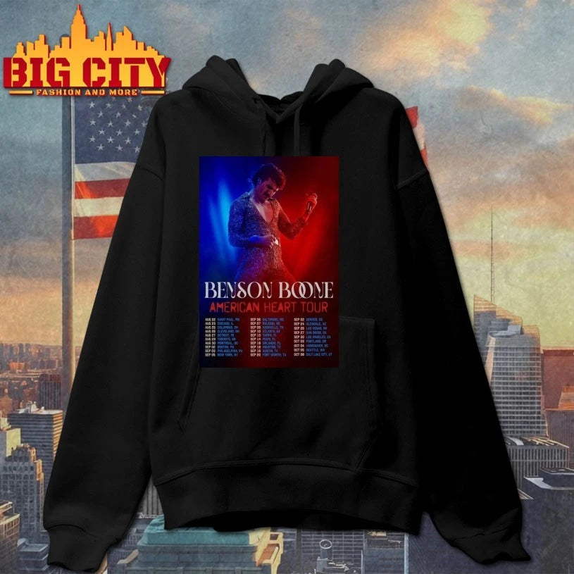 Benson Boone 2025 American Heart Tour Poster Shirts