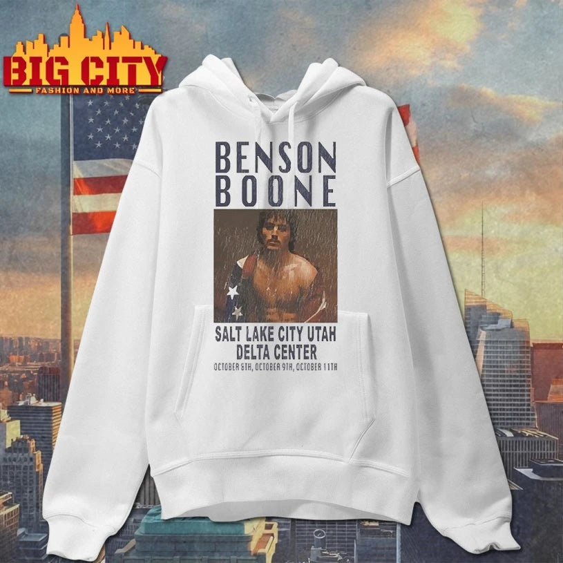 Benson Boone Salt Lake City Utah Delta Center shirts